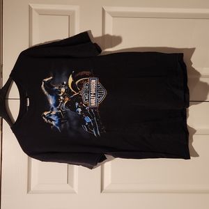 Harley Davidson T-shirt short sleeve NJ Size L 2006